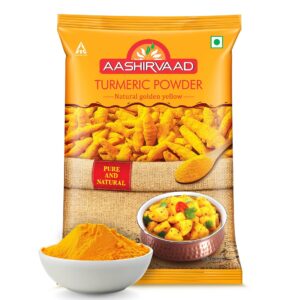 Aashirvaad Turmeric Powder 100G Pouch Pack Of 10