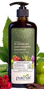 Pureus Herbals Shreekesha 10 Herbs In 1 Hair Growth Shampoopoint 400 Ml