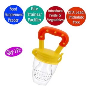 Yellow And Orange Kids Fruit Feeder