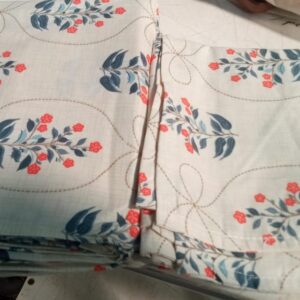 Homelegance Double Bedsheet With 2 Pillow Cover Off White