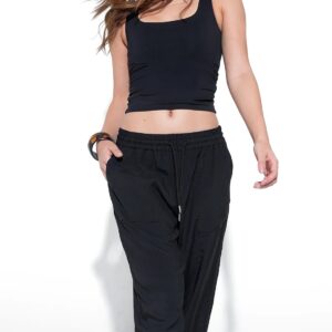 Bluer Black Colour Short Sleeveless Top Size Xs