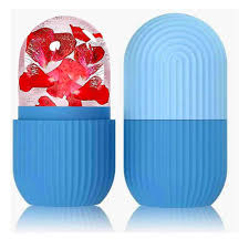 Blue Color Silicone Ice Face Roller