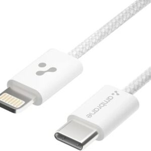 White Usb Type C Cable To Lightning Cable
