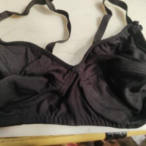Black Colour Non Padded Bra For Women Size 42