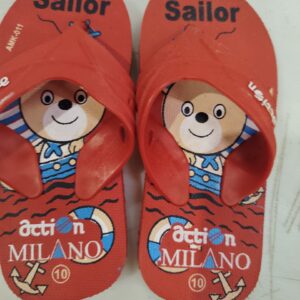 Red Colour Slippers For Kids Size 9 To 10