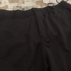 Black Cotton Shorts For Men Size M
