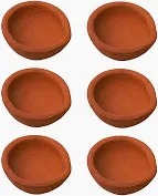 Mitti Diya Pack Of 6