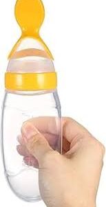 Baby Food Feeder Bottle With A Silicone Spoon 90Ml