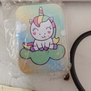 Unicornthemed Piggy Bank Keychain