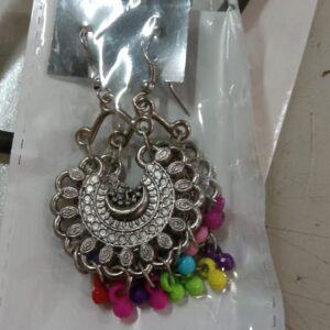 Women Silver Color Earrings