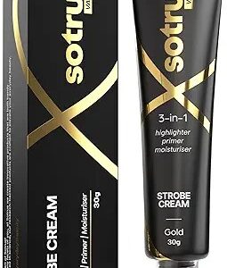 So True Strobe Cream Gold Face Radiance Strobe Cream All Skin Types 30 G
