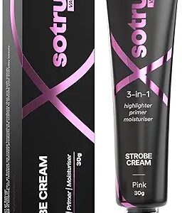 So True Strobe Cream Pink For Face Radiance Multipurpose Strobe All Skin Types 30G