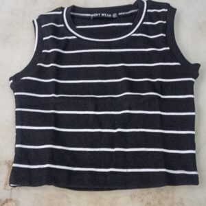 Black Colour Top For Women Size M