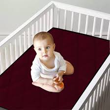 Dream Care Waterproof Baby Dry Sheet Maroon Colour