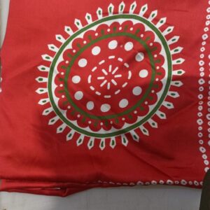Women Saree Red Colour