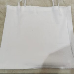 Women Top White Colour Size M