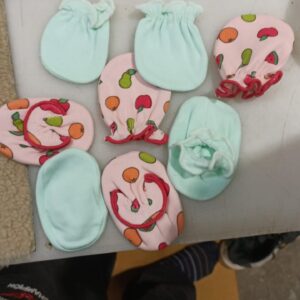 Unisex Baby Newborn Mitten Booties Set