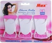 Max Shave Body Razor Pack Of 3