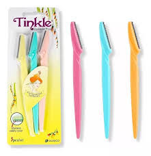 Tinkle Tinkle Eyebrow Razor 3Pcs Set Hair Removal Supplies