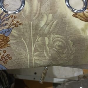 Cortina Door Curtains Cream Printed Size 50X70Mm Set Of 2