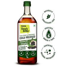 Tata Simply Better Pure Unrefined Cold Pressed Sesame Gingelly Oil 1 L