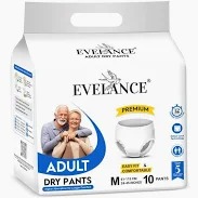 Evelance Adult Dry Pants Size Xl 10 N
