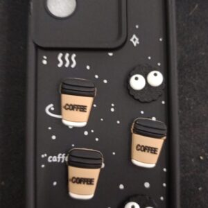 Realme C53 N53 Cute Fun Cartoon 3D Ball Coffee Rubber