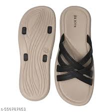 Summer New Korean Simple Solid Cross Flat Heel Fashion Slipper Size 37