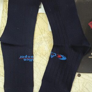 Allen Cooper Men Self Design Mid Calf Crew