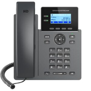 Grandstream Grp2602P Corded Landline Phone Black