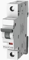 Polycab Single Pole 10Ka B Curve 16A Mcb