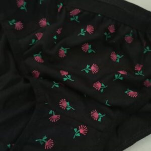 Women Panty Color Black Size S