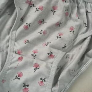 Women Panty Color Grey Size S