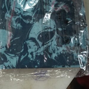 Graphic Ir Print Bandana For Men Color Blue
