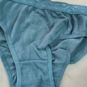 Women Panty Color Blue Size S
