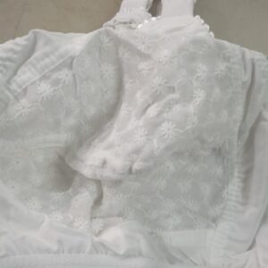 Women Bra Color White Size S