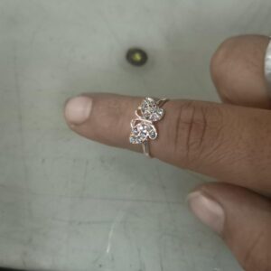 Women Multicolor Butterfly Ring