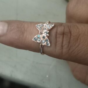 Women Multicolor Butterfly Ring
