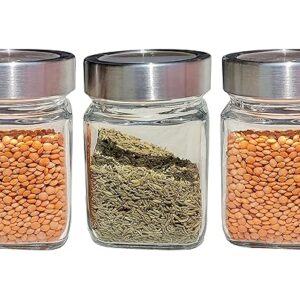 Pure Source India Glass Jar 300 Ml Pack Of 3