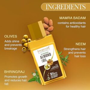 Aryanveda Ayurvedic Almond Olive Hair Oil 200Ml