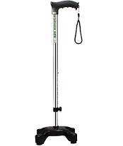 4 Leg Croome Height Adjustable Walking Stick