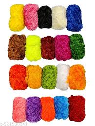 9 Balls Mercy Plus Crochet Soft Fluffy Fur Yarn