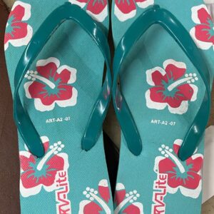 Women Sky Blue Colour Soft Casual Slipper Size 5