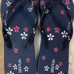 Women Blue Colour Soft Casual Slipper Size 5