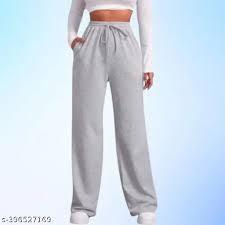 Girls Regular Fit Casual Trouser Grey Colour Size S