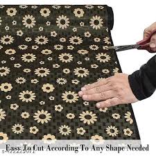 Multicolour Printed Pvc Anti Slip Skid Shelf Mat Size 45X500 Cm