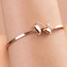 Palmonas Butterfly Charm Cuff Bracelet