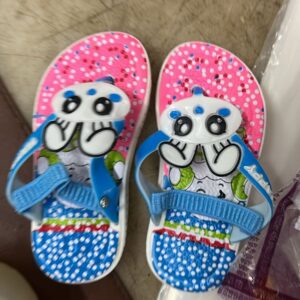 Kids Girl And Boy Panda Multicolour Chu Chu Sandal Size 26