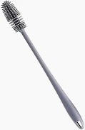 Long Handle Silicone Bottle Cleaner Brush Grey Colour