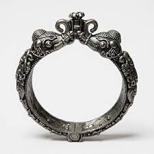 Dajinn Timeless Brass Oxidized Kada For Men